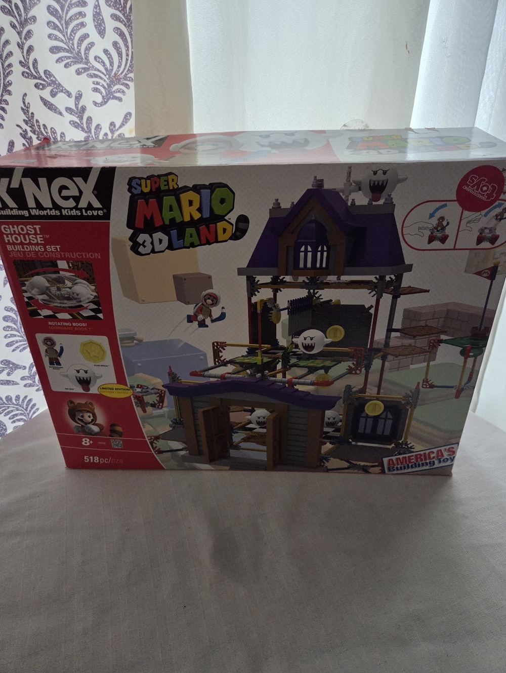 Super Mario 3D Land Ghost House Building Set - EUC